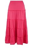 Avenue Plus Size Tiered Maxi Skirt