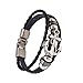 Doinshop Adjustable Bracelet Multilayer Wristband Cuff Jewelry (Anchor Design)