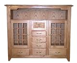Mission Buffet Woodworking Paper Plan, Build Your Own! Designed by Brian Murphy.