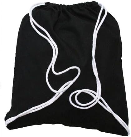 2 pcs Pack - Medium Size Eco-Friendly 6 oz. Cotton Canvas Drawstring Bag - After Christmas Sale