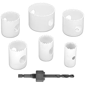 Porter-Cable PC3700 Hole Saw Set, 7-Piece