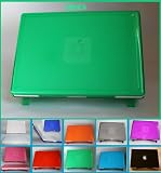 GREEN mCover® See Through MacBook Hard Shell Case - Fits all A1181 models of Black/White 13 original MacBook