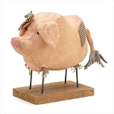 Pig Fabric Figurine - Style 37357