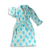 Sweet n Sassy - Girls Robe, Aqua, Yellow