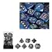 Chessex 27497 - Würfelset Lustrous lila/ gold, 7 verschiedene Würfel