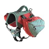 Kurgo Baxter Dog Backpack (Sea Glass, Baxter (30-85lbs))
