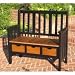 3-Drawer Bench (Black/Oak) (36