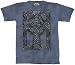 Celtic Cross T-shirt Short Sleeved TEENS and ADULTS 100% Cotton Shirt