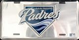 LP - 640 San Diego Padres Premium Chrome License Plate - 50055