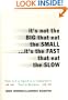 It's Not the Big that Eat the Small...It's the Fast that Eat the Slow