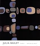 Cubes 1 Beautiful MUSEUM WRAP CANVAS Print with Added BRUSHSTROKES Julia Bailey 30x34