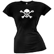 Pirate Skull & Crossbones Ladies T-Shirt