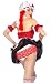 Lace Panties Red/White Accessory