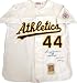 Reggie Jackson Signed Jersey - Statistics Oakland Athletics