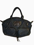 WOMEN'S GUESS REGAN HANDBAG (BLACK)