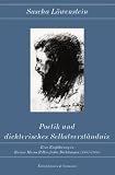 Poetik und dichterisches Selbstverst�ndnis