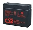 CSB HC1221W - 12 Volt/5.1 Amp Hour (21 Watts) Sealed Lead Acid Battery with Recessed Polarized Terminals