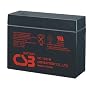 CSB HC1221W - 12 Volt/5.1 Amp Hour (21 Watts) Sealed Lead Acid Battery with Recessed Polarized Terminals