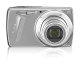 Kodak EasyShare M 580 Digitalkamera (14 Megapixel, 8-fach opt. Zoom, 7,6 cm Display, Bildstabilisator) silber