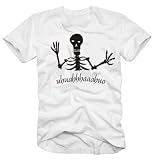 uahhha T-SHIRT weiss - 