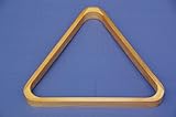 Billard Dreieck Triangel - Holz lackiert - für 57,2 mm Standard Billardkugeln