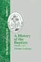 A History of the Baptists - Vol. 1 (Baptist History)