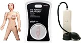 Hustler Novelties Pump It Perfect Girlfriend and Penis Pump and Hustler Punk Rock Love Doll Sex Toy Kit