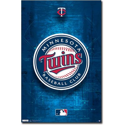 (22x34) Minnesota Twins Logo 2011 Sports Poster Print