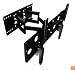 Mount-It! LCD TV, LED TV Wall Mount Bracket with Full Motion Swing Out Tilt & Swivel Articulating Dual Arm for Flat Screen Flat Panel LCD LED Plasma TV and Monitor Displays