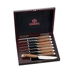 Mundial Olivier Anquier 8 Piece 5-Inch Steak Knife Set in Presentation Box