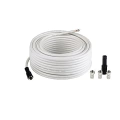 Hama SAT-Anschluss-Kit, SAT-Kabel inkl. 4 F-Steckern und Schutzt�lle, 20 m