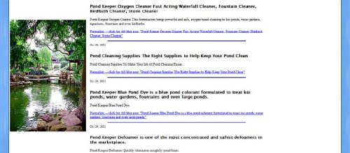 build a koi pond