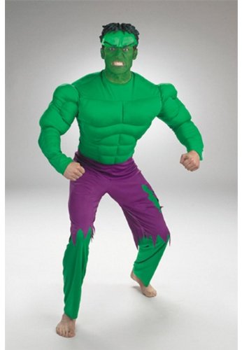 Hulk Muscle Chest Costume - Adult Costume  