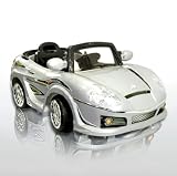 New Silver MP3 Kids Ride on R/C Remote Control Power Wheels Car RC Ride On Car