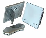 Sonic Impact SI-5 2.1 Portable Flat Panel Computer Speakers (3-Speaker, Silver Graphite)