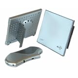 Sonic Impact SI-5 2.1 Portable Flat Panel Computer Speakers (3-Speaker, Silver Graphite)