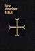 Book Saint Joseph New American Bible/Black Imitation Leather/ Large Print/      No.611/10B
