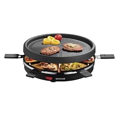 Severin RG 2671 Raclette-Partygrill, schwarz / 6 Pf�nnchen / 850 W