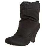 Wild Diva Women's Reva-29 Slouchy Ankle Boot