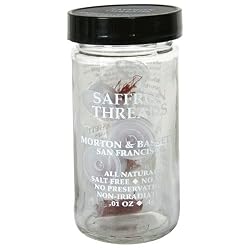 Morton & Bassett Saffron, .1-Ounce Jars (Pack of 3)