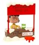 Peanuts Lucy Van Pelt with Psychiatric Mood Booth Playset - The Doctor is In! A Charlie Brown Christmas