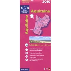 Aquitaine : 1/1 000 000