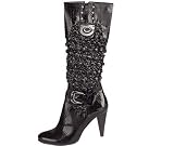 Blossom Renee-1 Fashion Bubble Mid-calf Winter Boots Faux Fur Interior
