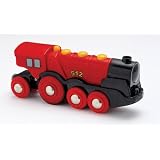 Brio 33223 - Rote Lola Batterielokvon "Brio"