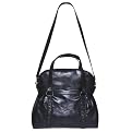 Mossimo&reg; Black Foldover Handbag - Black