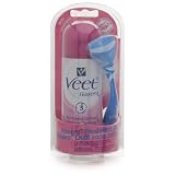 Veet Hair Removal System with Gel Cream and Bladeless Hair Removal Tool Floral Scent