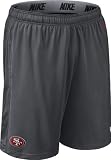 Nike San Francisco 49ers Fly Gray Performance Shorts (XXL)