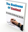 The Business of Content