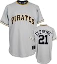 Roberto Clemente Majestic Cooperstown Throwback Pittsburgh Pirates Jersey