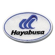 ハヤブサ(Hayabusa) ハヤブサワッペンA1 ホワイト W90&times;H56mm Y8101H-N-10